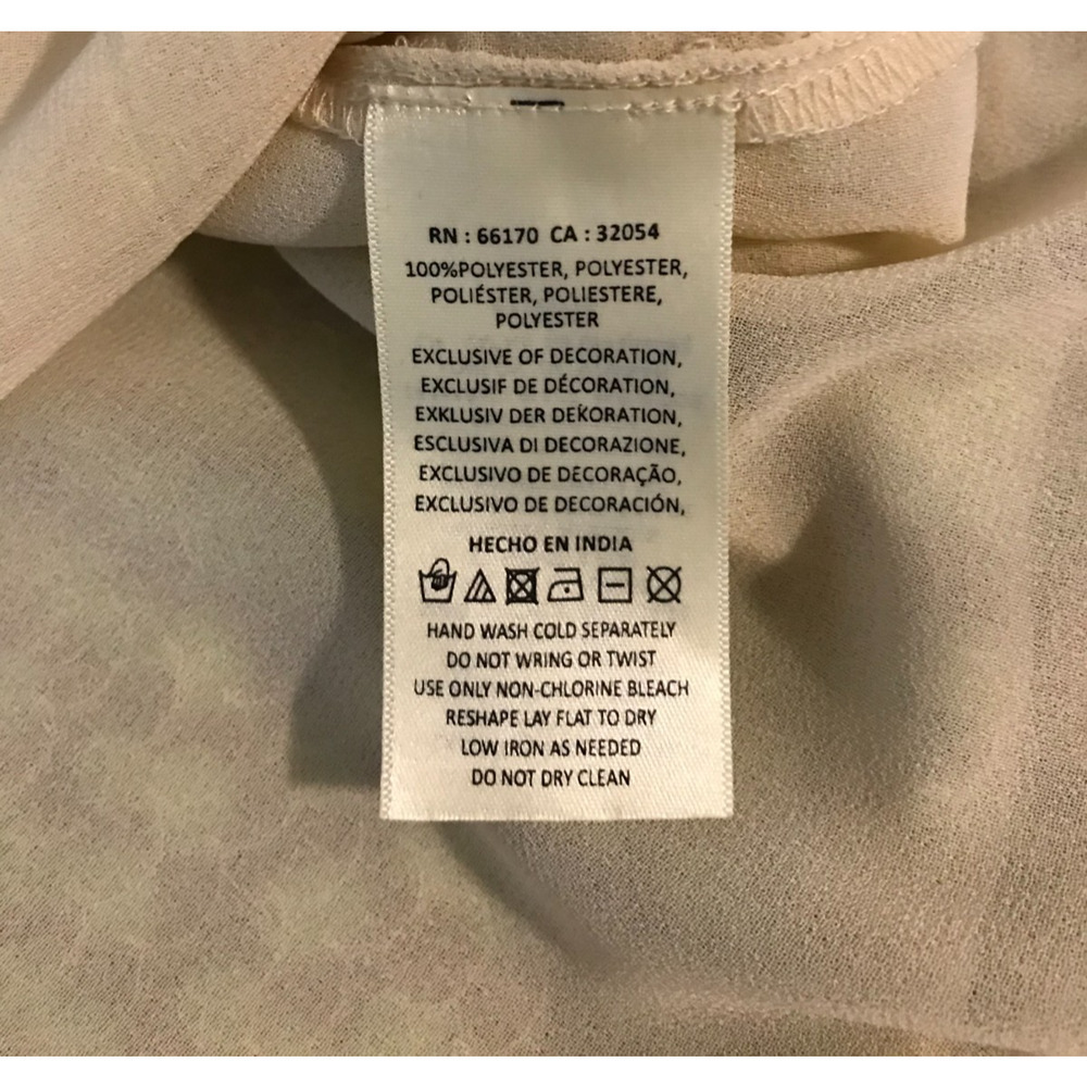 Anthropologie Moulinette Soeurs Ivory Sequin V-Neck Tank Top - Size 6 - NWT - Picture 8 of 9